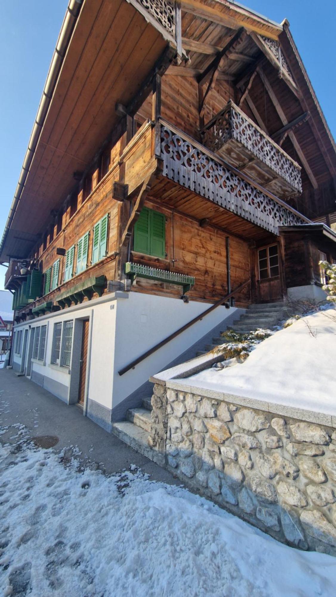 Hotel Cascade De Jaun Zewnętrze zdjęcie